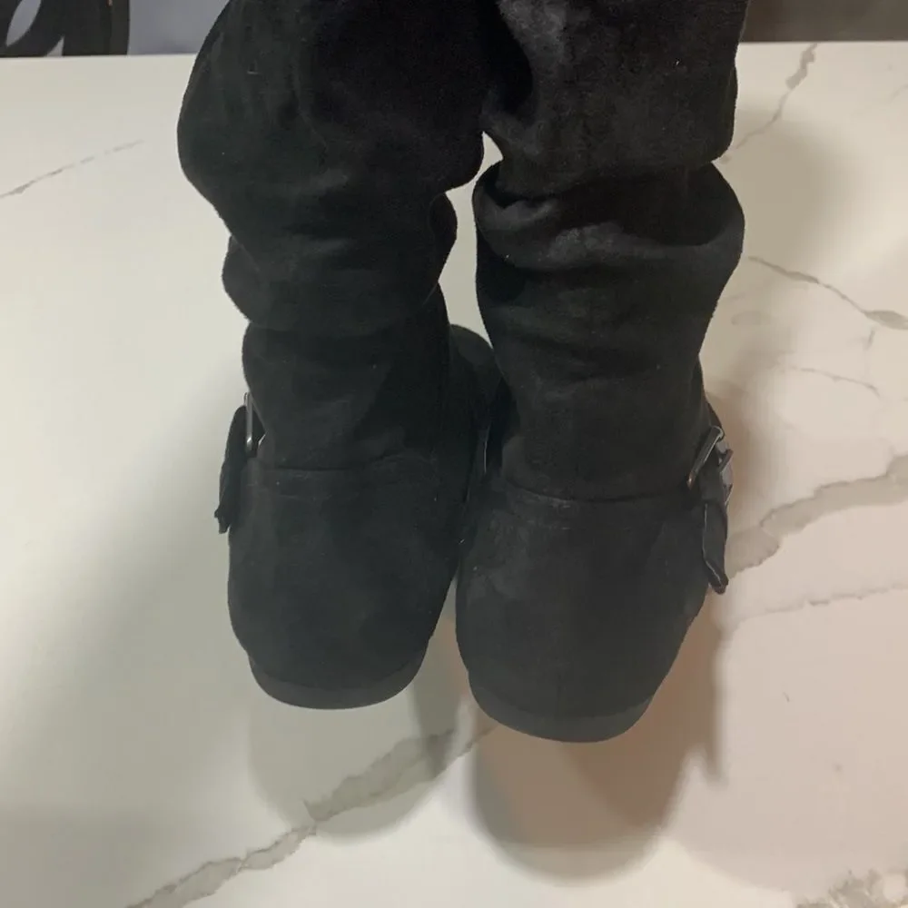 Dolce Vita | Ellaway Women’s Black Tall Suede Fashion Knee High Boots Size 7
